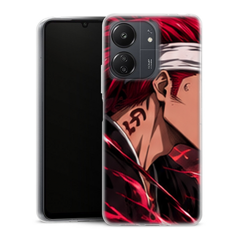 Coque Xiaomi Redmi 13C Bleach Renji Rouge Combat