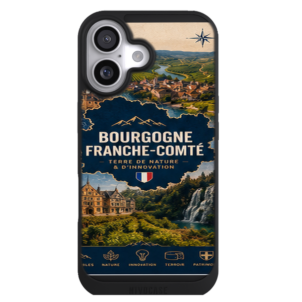 Coque Bourgogne Franche-Comte - Vignes, Villages et Patrimoine d Or