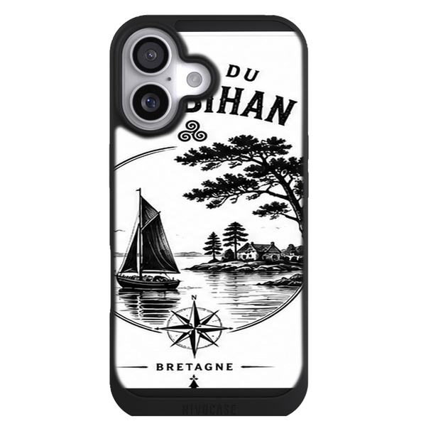 Coque Bretagne Golfe du Morbihan - Voile, Pins et Boussole