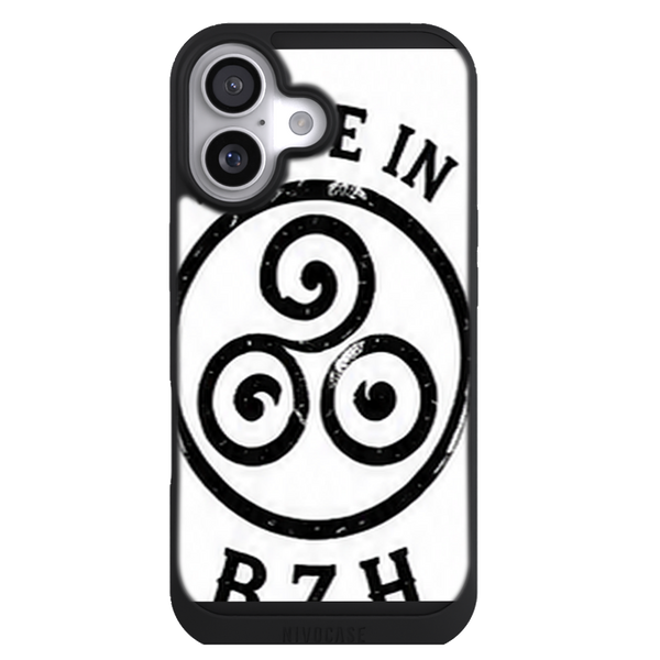 Coque Bretagne Triskel Tampon - Cercle Made in BZH