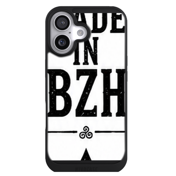 Coque Bretagne Typo BZH Celtique - Esprit Breizh Minimal