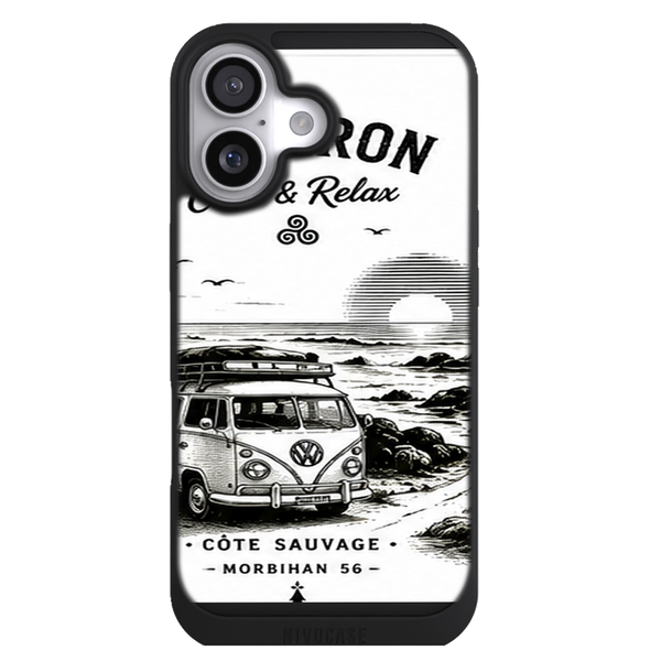 Coque Bretagne Morbihan Quiberon Chill Relax - Cote Sauvage