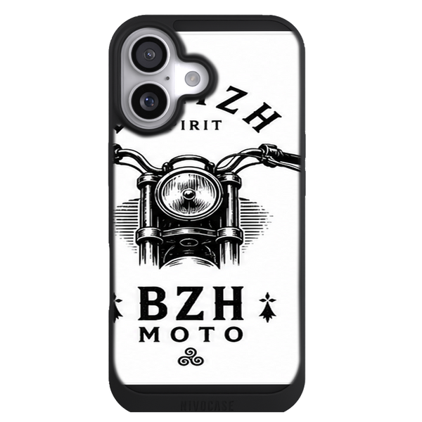 Coque Bretagne Moto Breizh Spirit - Guidon et Caractere