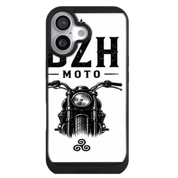Coque Bretagne Moto Frontale BZH - Plein Phare Breizh