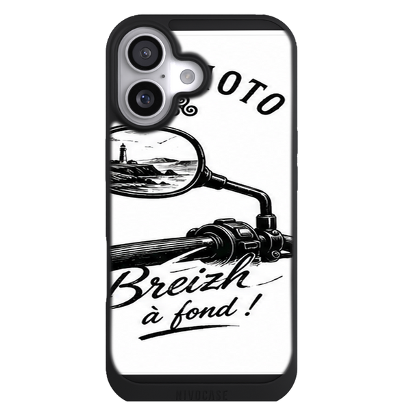 Coque Bretagne Moto Retroviseur Breizh - Breizh a Fond