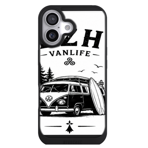 Coque Bretagne Vanlife Combi Surf BZH - Esprit Route et Ocean