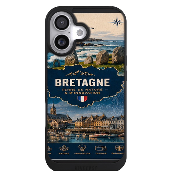 Coque Bretagne - Ocean, Menhirs et Vent du Large