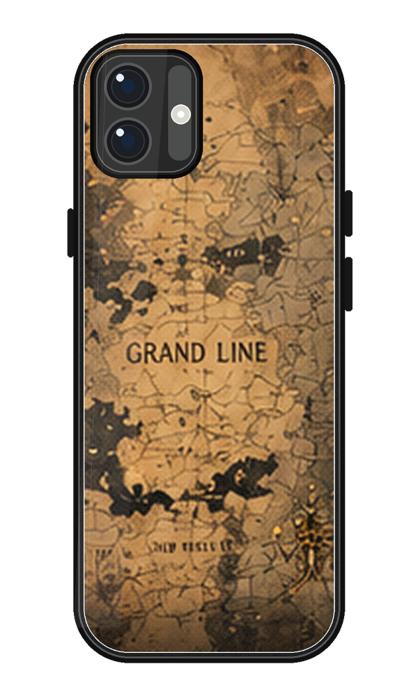 Coque One Piece Carte Grand Line | iPhone, Samsung - coque One Piece silicone manga pour iPhone et Samsung