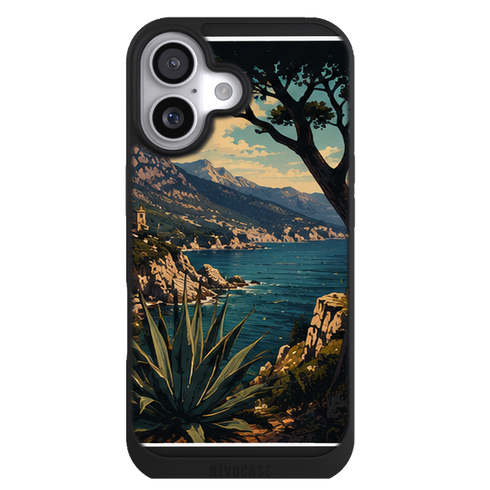 Coque Corse Golfe Sauvage du Maquis - Pins, Agaves et Eau Turquoise