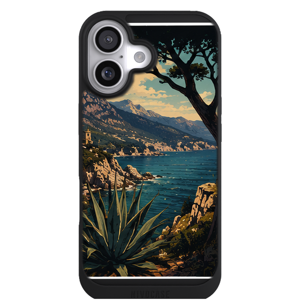 Coque Corse Golfe Sauvage du Maquis - Pins, Agaves et Eau Turquoise