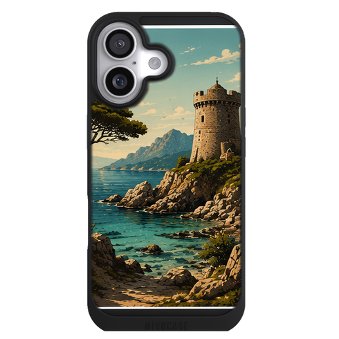 Coque Corse Tour Genoise et Crique - Heritage Marin de l Ile