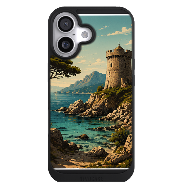 Coque Corse Tour Genoise et Crique - Heritage Marin de l Ile