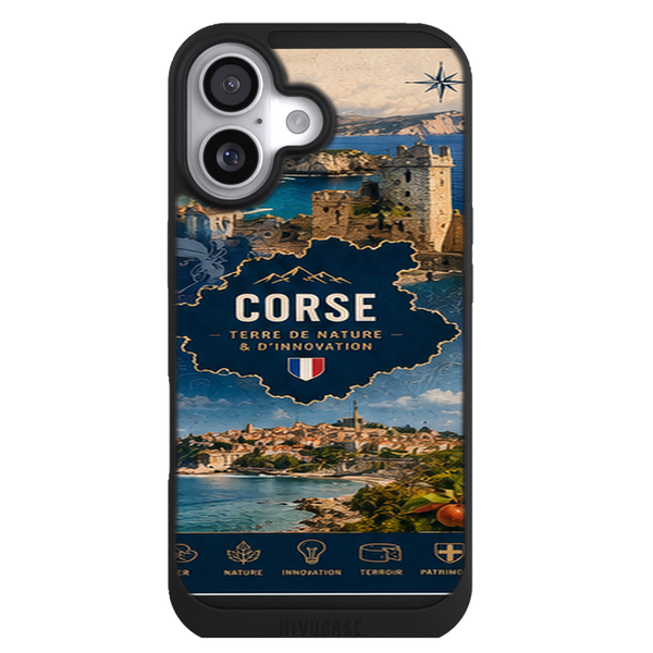 Coque Corse - Mer Bleue, Citadelles et Ile de Caractere