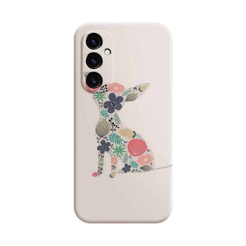Coque Samsung Galaxy A05S Chihuahua floral