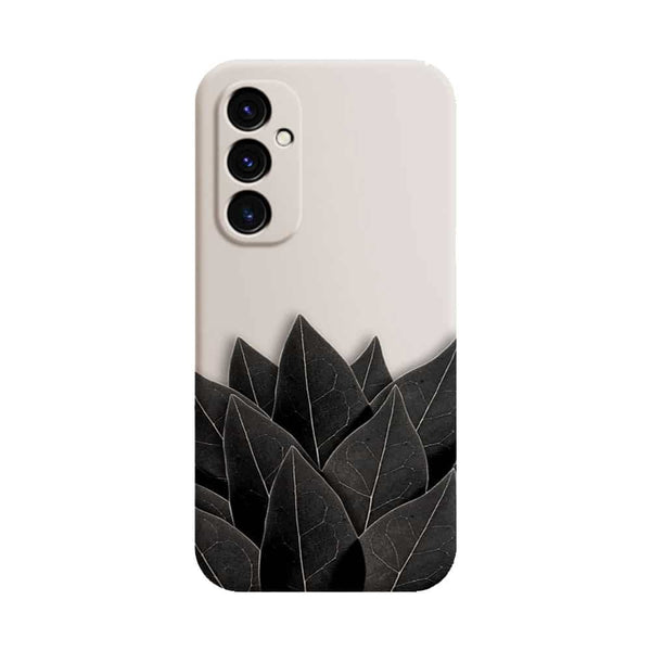 Coque Samsung Galaxy A05S Black Leaves