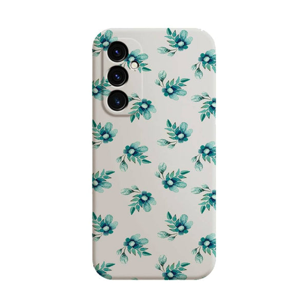 Coque Samsung Galaxy A05S Blue Flowers | Coque de Tel silicone