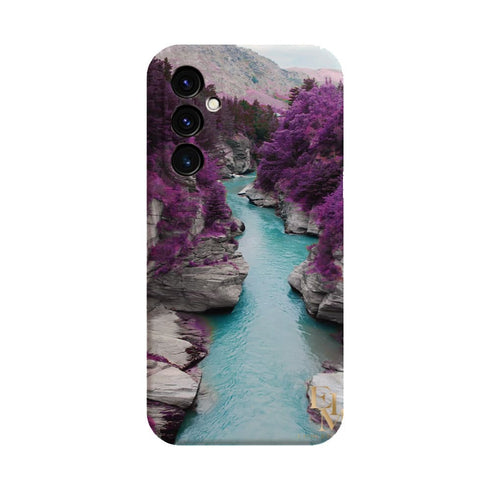 Coque Samsung Galaxy A05S Cascade - Coque de Tel A05S Fleurie