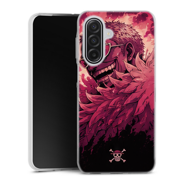Coque Samsung A17 5G One Piece Doflamingo Pink Fury