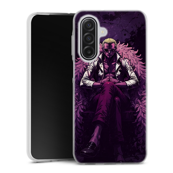 Coque Samsung A17 5G One Piece Doflamingo Purple Throne