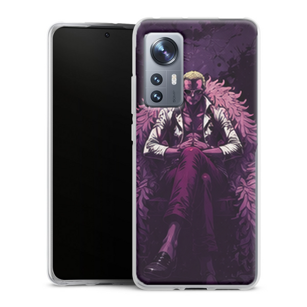 Coque Xiaomi 12 5G One Piece Doflamingo Purple Throne