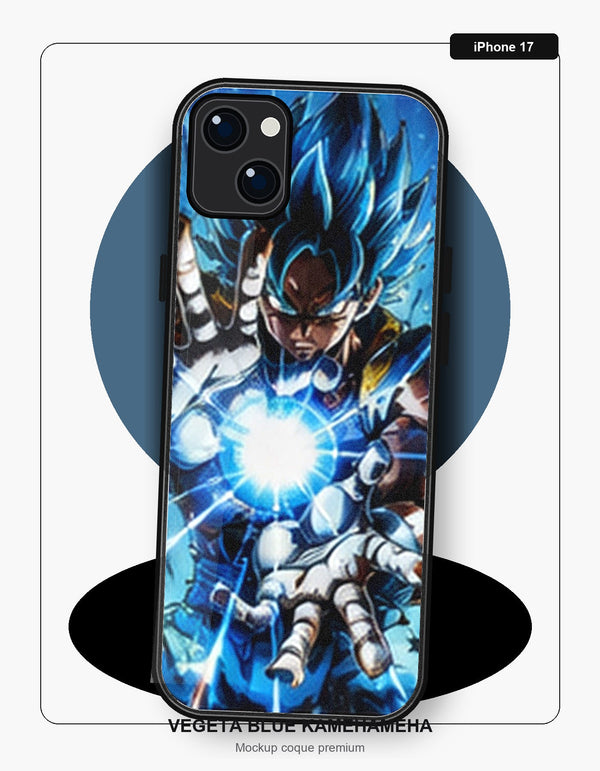 Coque Dragon Ball Vegeta Blue Kamehameha iPhone 17 Dragon Ball
