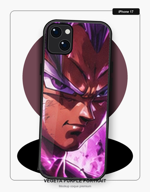 Coque Dragon Ball Vegeta Purple Portrait iPhone 17 Dragon Ball