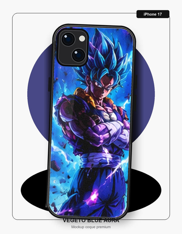 Coque Dragon Ball Vegeto Blue Aura iPhone 17 Dragon Ball