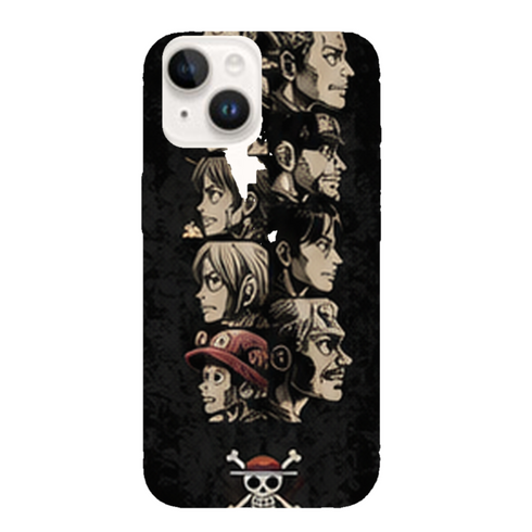 Coque iPhone 15 One Piece Equipage Portrait Vintage