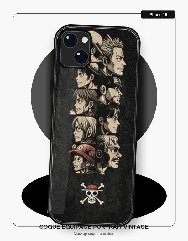 Coque Equipage Portrait Vintage iPhone 16 One Piece