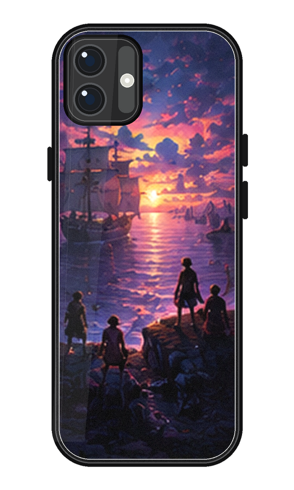 Coque One Piece Equipage Sunset Voyage | iPhone, Samsung - coque One Piece silicone manga pour iPhone et Samsung