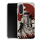 Coque Samsung A17 5G Naruto Hokage Kakashi Soleil Rouge Manteau Blanc Corbeaux Naruto