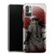 Coque Xiaomi Redmi Note 10 5G Naruto Hokage Kakashi Soleil Rouge Manteau Blanc Corbeaux Naruto