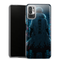 Coque Xiaomi Redmi Note 10 5G Naruto Hokage Kakashi Ville Neon Manteau Bleu Cyberpunk Naruto