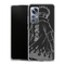 Coque Xiaomi 12 5G Naruto Hokage Minato Noir Blanc Manteau Flammes Minimaliste Naruto