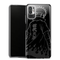 Coque Xiaomi Redmi Note 10 5G Naruto Hokage Minato Noir Blanc Manteau Flammes Minimaliste Naruto