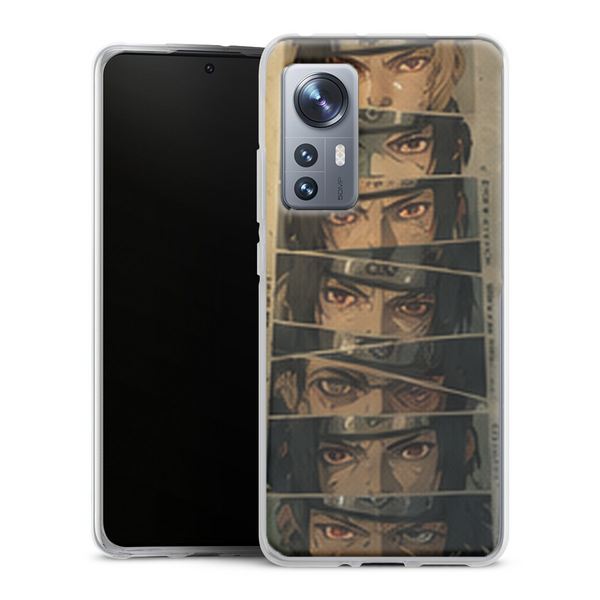 Coque Xiaomi 12 5G Hokage Portraits Naruto Kakashi Minato Tobirama Tsunade Naruto