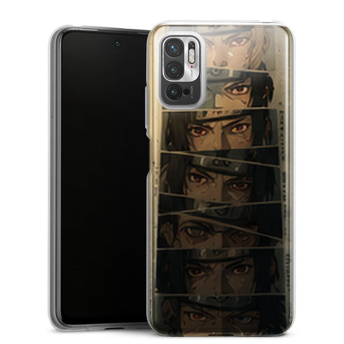 Coque Xiaomi Redmi Note 10 5G Hokage Portraits Naruto Kakashi Minato Tobirama Tsunade Naruto