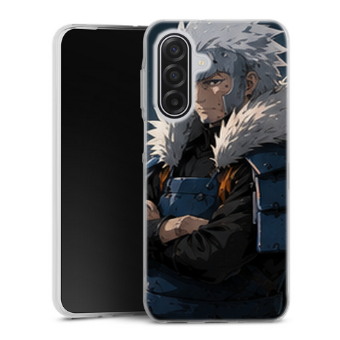 Coque Samsung A17 5G Naruto Hokage Tobirama Senju Armure Bleue Portrait Manga Naruto