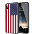 Drapeau Américain | Coque iPhone SE 2020 Bumper Drapeau Etats-Unis | Housse de protection en Silicone USA, Gel Tpu, Antichocs | Verre Trempé MaCoquePerso