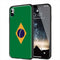 Coque iPhone X drapeau du Bresil, iPhone XR, iPhone XS