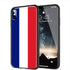 Drapeau Français | Coque iPhone SE 2020 Drapeau France | Housse de protection en Silicone, Gel Tpu, Antichocs | Bumper Coque Verre Trempé MaCoquePerso