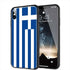 Drapeau Grecque | Coque iPhone SE 2020 Drapeau Grece | Etui de protection en Silicone, Gel Tpu, Antichocs | Housse Verre Trempé MaCoquePerso