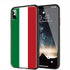 Drapeau iTalien | Coque iPhone SE 2020 Drapeau iTalie | Protection en Silicone, Gel Tpu, Antichocs | Housse Verre Trempé MaCoquePerso