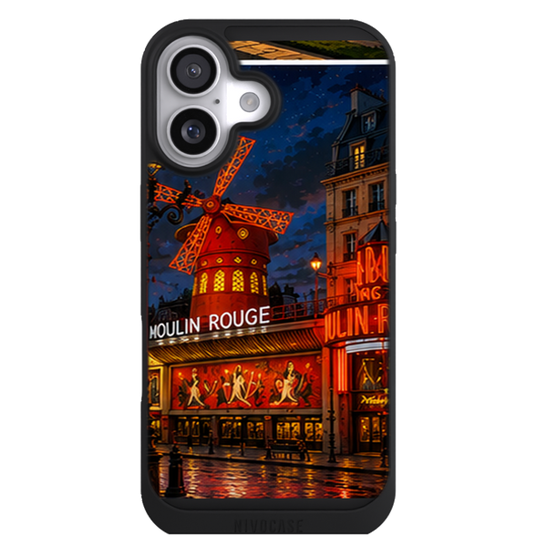 Coque Ile-de-France Moulin Rouge de Nuit - Neon, Cabaret et Paris