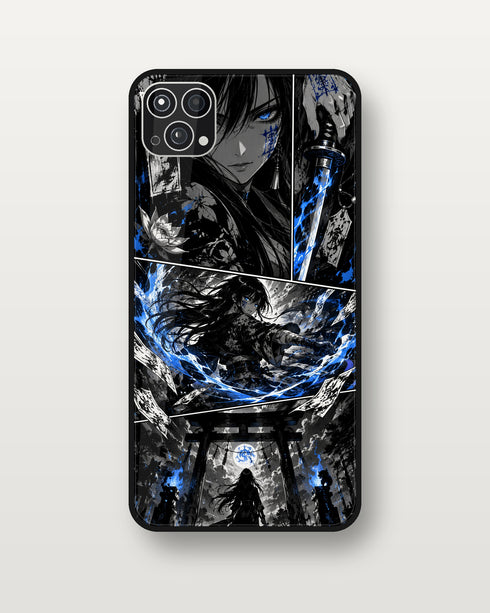 Coque Manga Guerriere Sanctuaire Bleu - MaCoquePerso