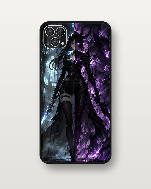 Coque Manga Reine Dragon Violet - MaCoquePerso