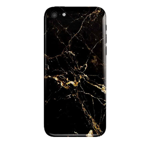 Black & Gold | Coque marbre Noir iPhone X | Silicone, Tpu, Antichocs | iPhone XS | Plexiglass MaCoquePerso