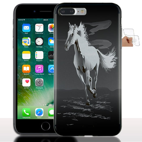 Cheval au Galop - Coque iPhone 7 plus