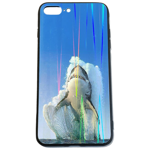 Coque plexiglass iPhone 8 Plus Personnalisée Requin