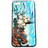Coque de protection Plexiglass iPhone 7 plus Super Sayian Bleu